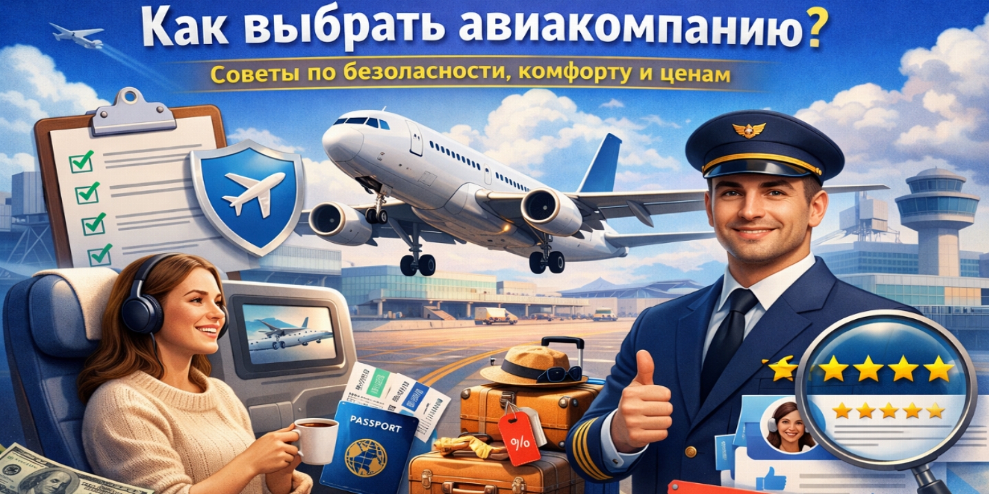 Курс на комфорт: как выбрать авиакомпанию и не пожалеть о перелёте