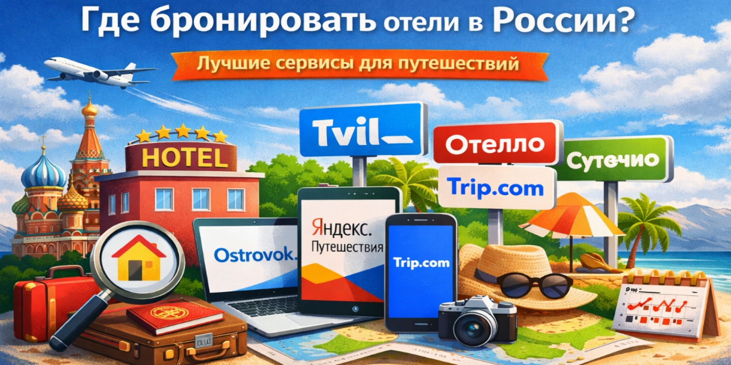 Где бронировать отели сейчас: удобные сервисы для путешествий