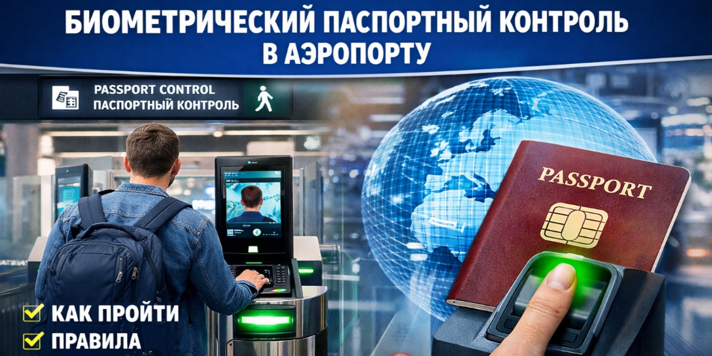 Биометрический паспортный контроль: как работает и что нужно знать пассажиру