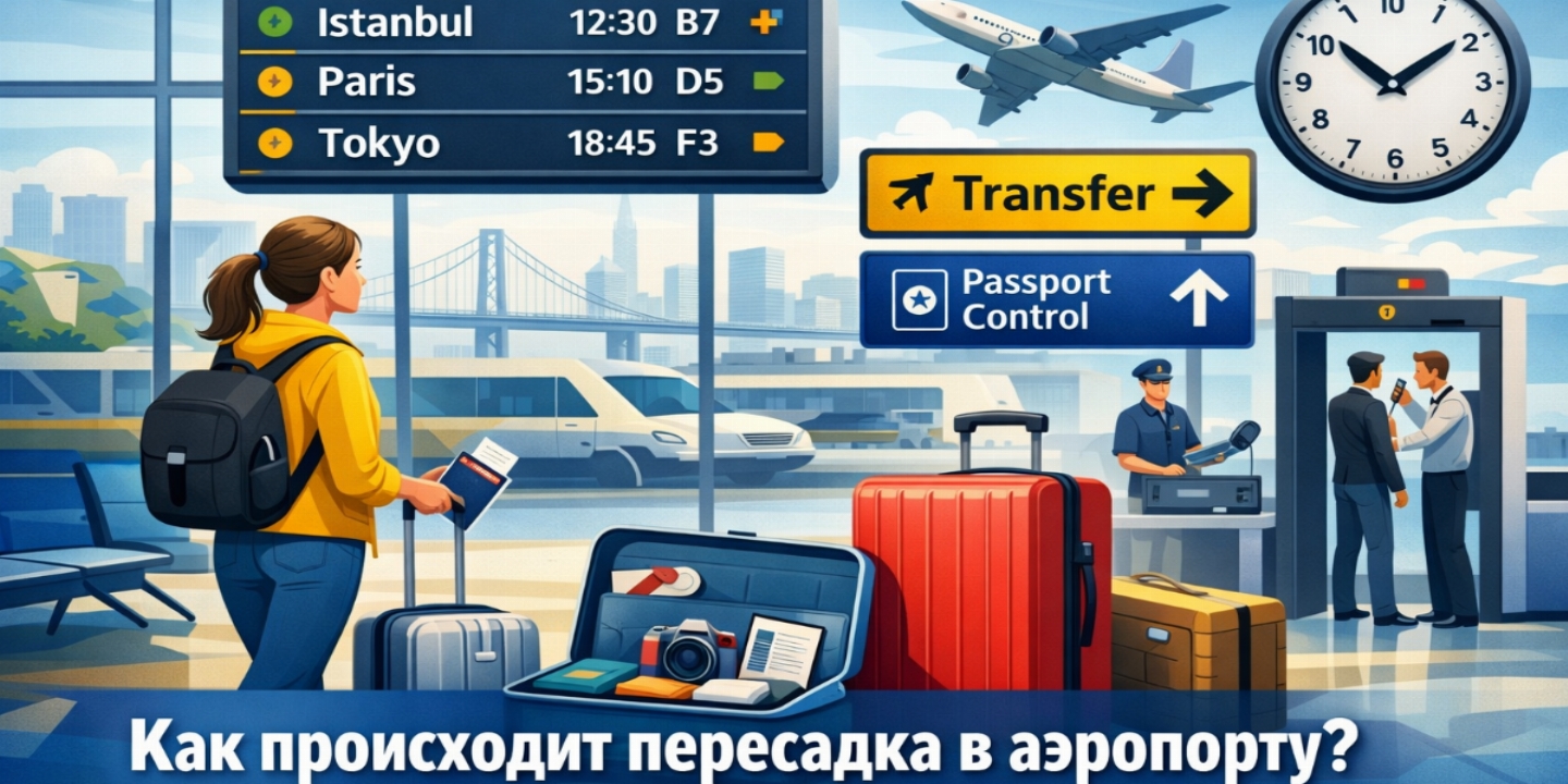Как происходит пересадка в аэропорту: подробное руководство для пассажиров