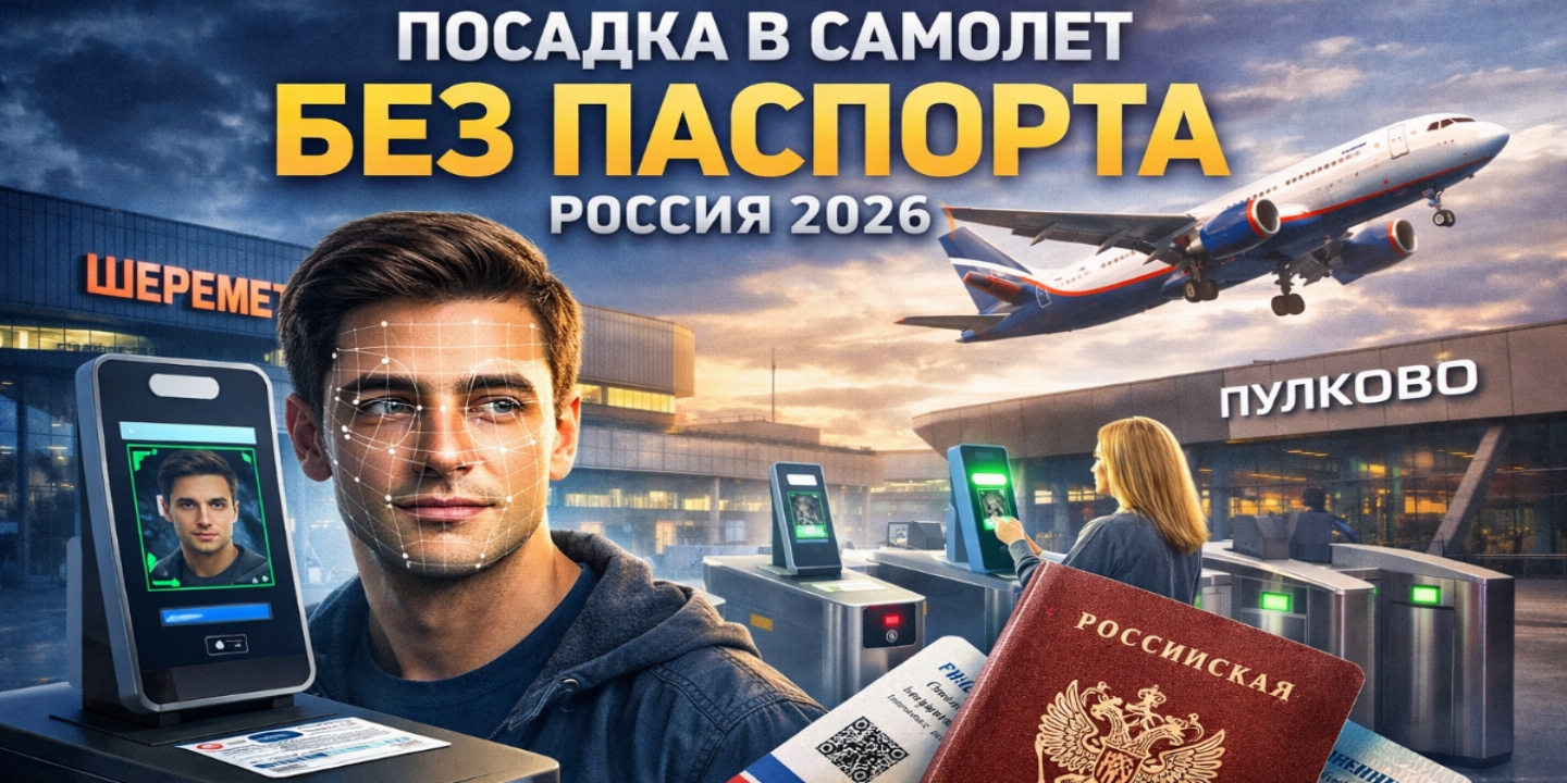 Взлет без документов: как биометрия меняет правила посадки на рейс в России
