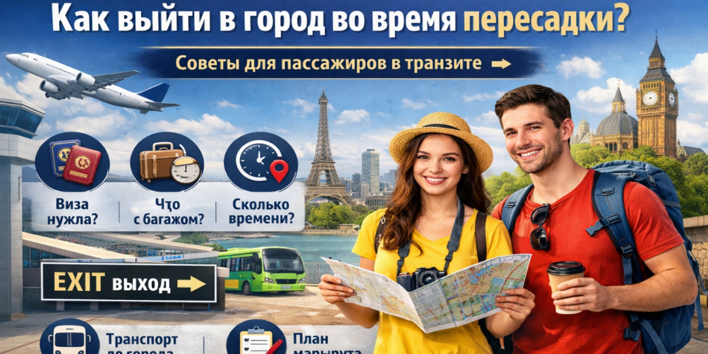 Как выйти в город во время пересадки: подробное руководство для путешественников