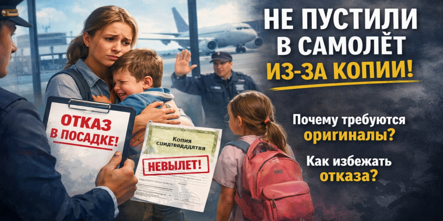 Не взлетели из-за копии: почему авиакомпании требуют оригиналы документов и как не испортить отпуск