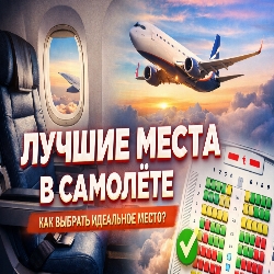 Лучшие места в самолёте: как выбрать удобное и безопасное место для полёта
