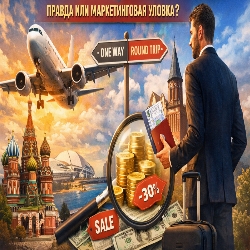 Авиабилеты туда и обратно дешевле: правда или маркетинговый ход?