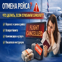 Отмена рейса - что делать, если твой оказался в списке