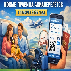 С 1 марта 2026 года: авиапассажиров ждут новые гарантии и цифровые возможности