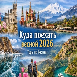 Куда полететь отдыхать весной 2026: лучшие туры по России и идеи для путешествий