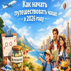 Как путешествовать чаще в 2026 году: практическая стратегия без стресса и переплат