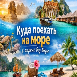 Куда поехать на море в апреле без визы: лучшие направления для солнечного отдыха