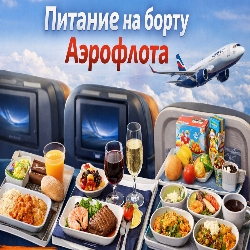 Питание на борту Аэрофлота в 2026 году: что входит в разные тарифы