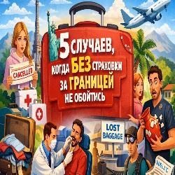 5 ситуаций, когда туристическая страховка — не формальность, а необходимость