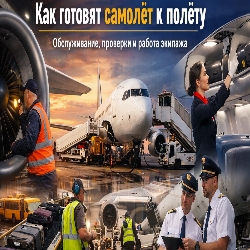 Как «отдыхает» самолёт: закулисье подготовки к полёту и обслуживания после посадки