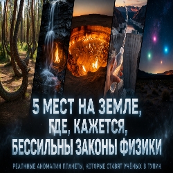 5 мест на Земле, где физика будто даёт сбой