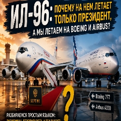 Борт №1: почему Ил-96 возит президента, а мы летаем на «Боингах»?
