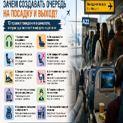 Почему не стоит создавать очереди у гейта и в самолёте: 10 простых правил комфортного полёта