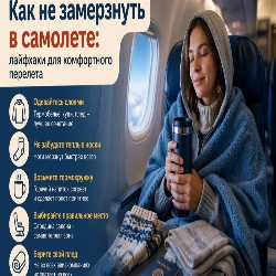Не дайте холоду испортить полет: как сохранить тепло и комфорт на высоте