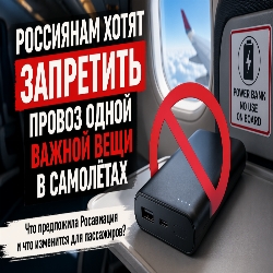 Пауэрбанки под запретом: что изменится для пассажиров российских авиарейсов