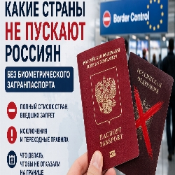 Без чипа — ни шагу: какие страны закрыли въезд россиянам с «старыми» загранпаспортами в 2026 году