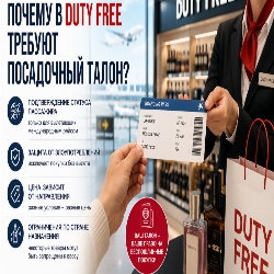 Почему в Duty Free требуют посадочный талон: простое правило с важными причинами