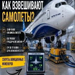 Как взвешивают самолеты: зачем авиалайнерам нужны весы и почему это важно для безопасности полетов