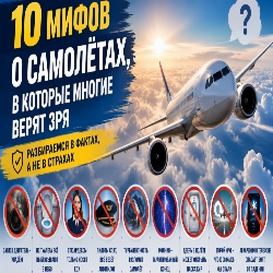 10 мифов о самолётах, в которые многие верят зря